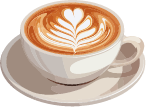 Ceramic latte art